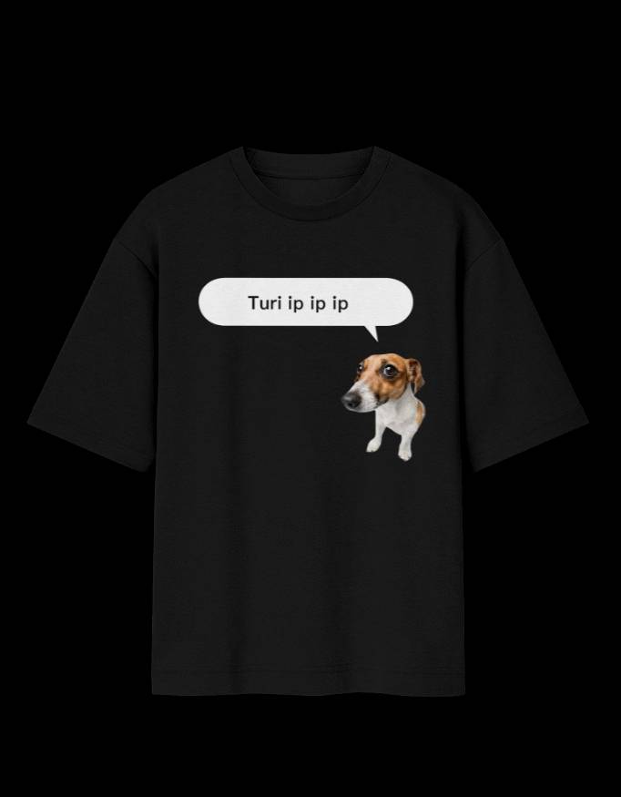 TURI IP IP IP - OVER-SIZED FIT